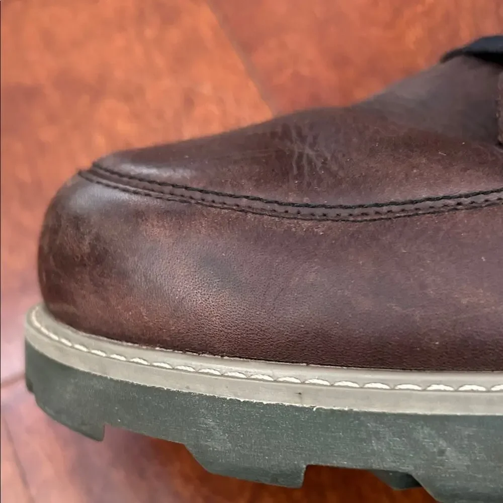 Volcom Sub Zero Men's Brown Leather Boots, Size 13